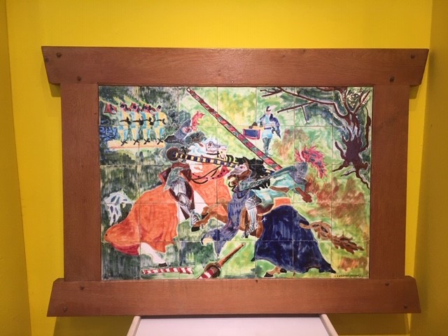 M 626 panneau de René Neveux à Vallauris