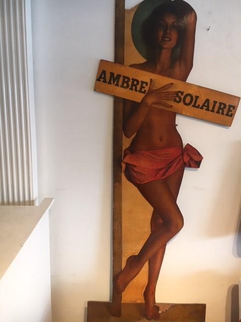 M 654 publicité ambre solaire