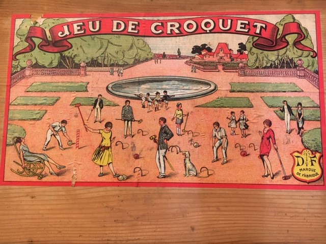 M 659 jeu de croquet