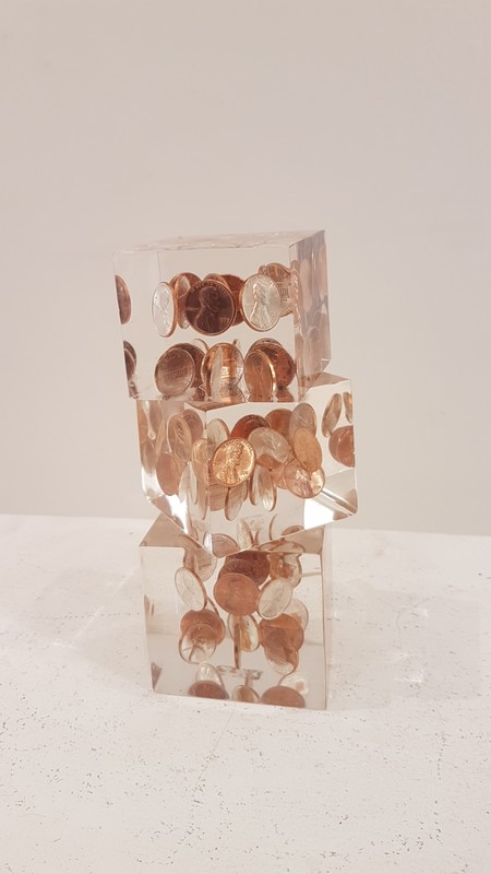 m647 suite de trois cubes 1 cent