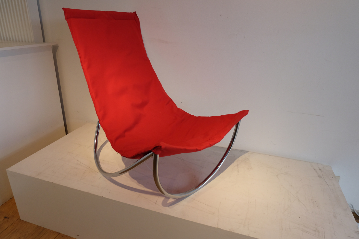 s 503 fauteuil metal chrome Italie