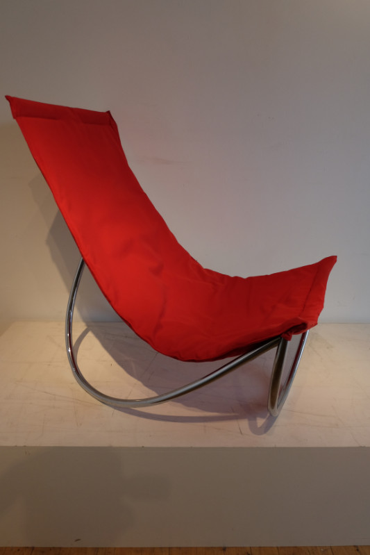 s 503 fauteuil metal chrome Italie